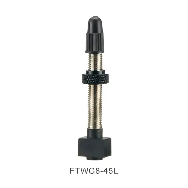 FTWG8系列, 無內胎法式氣門嘴, 氣嘴長度範圍36mm~115mm  材質_鋁or銅