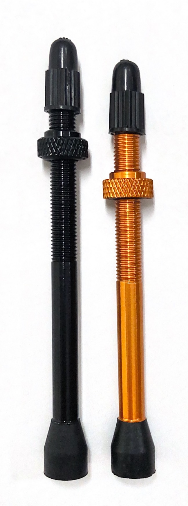 FTWG12系列, 無內胎法式氣門嘴, 氣嘴長度範圍55mm~115mm  材質_鋁or銅